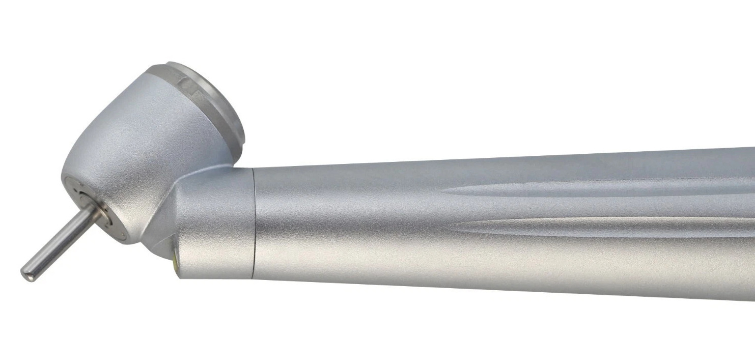 BEING 401P45‑M4E Dental 45‑Degree Surgical Turbine Handpiece with 4‑Hole & LED Lamp